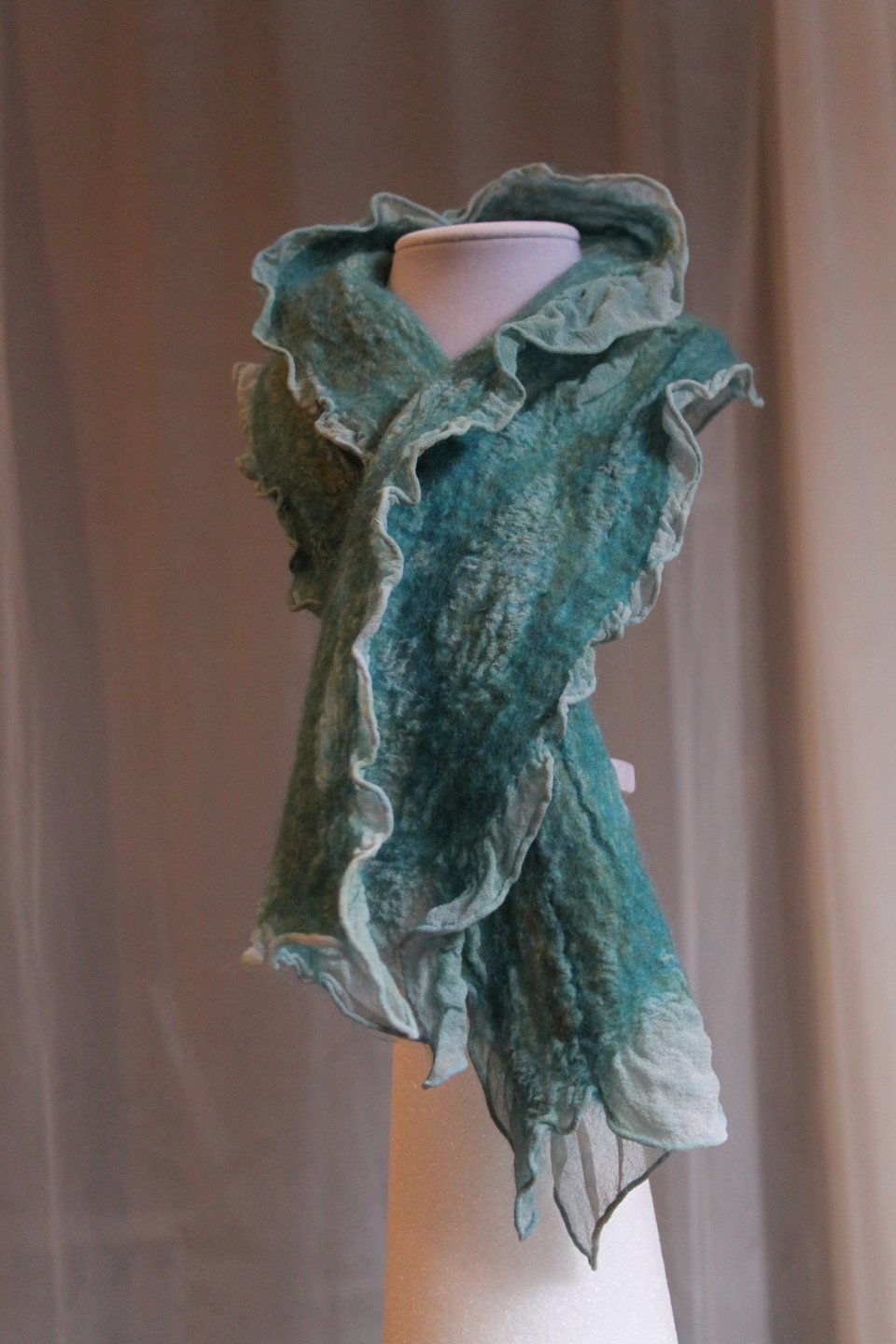 Felted Scarves